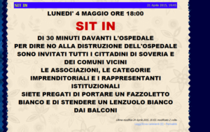 sit in ospedale