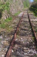 ferrovia frana tratto Scigliano