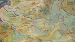 Mappa Abbazia di Corazzo