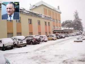 Ospedale Reventino-Soveria Mannelli-neve-pronto soccorso -Giovanni Paola