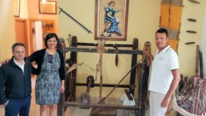 Cattaneo a Carlopoli visita il museo