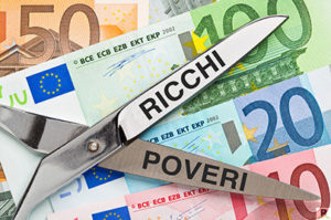 Schere zwischen Arm und Reich - Armut, Reichtum - Umverteilung