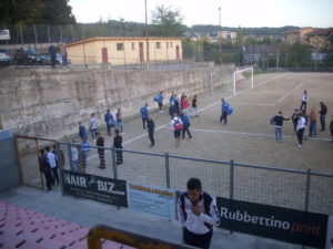 Discussioni in campo nel post-partita